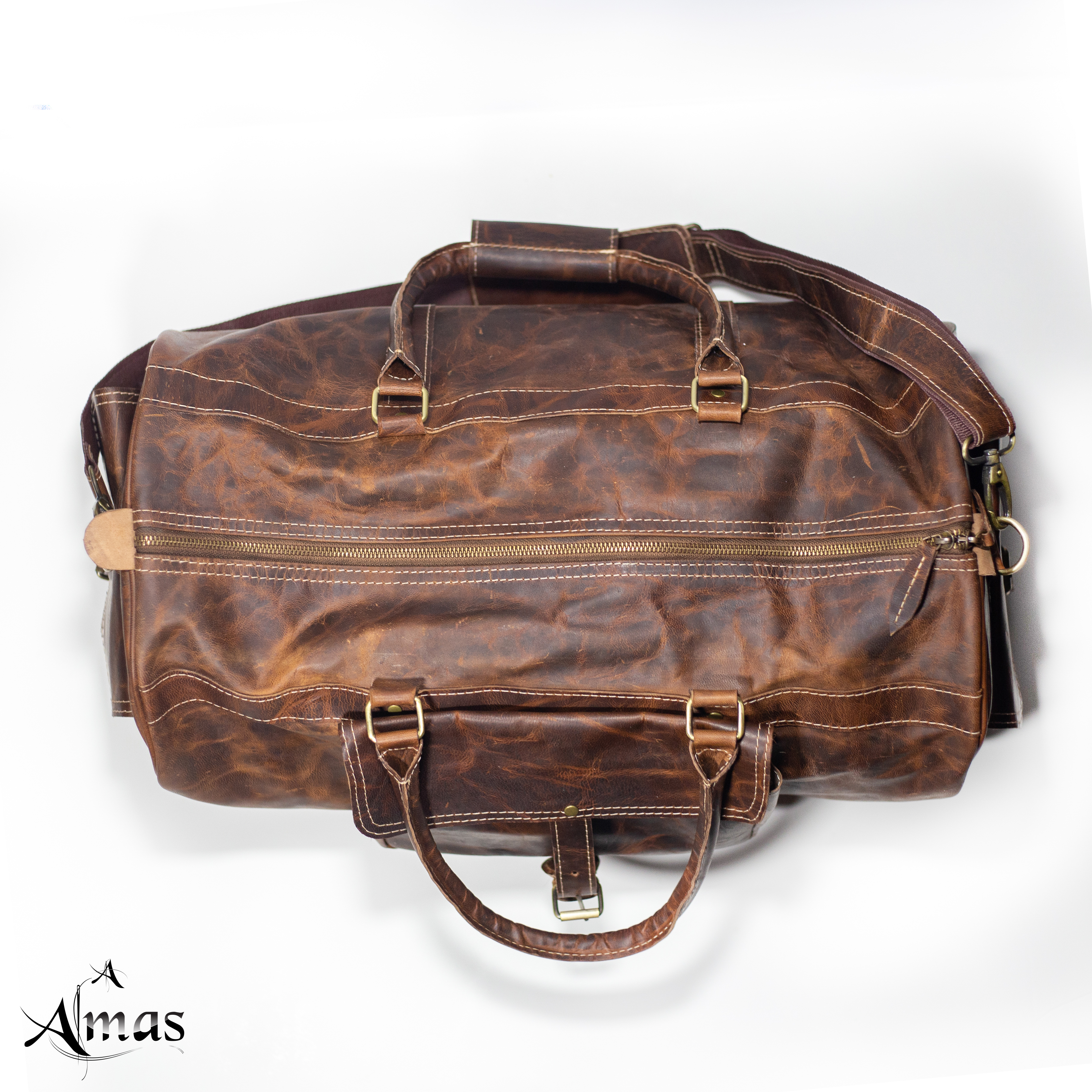Almas leather travel bags