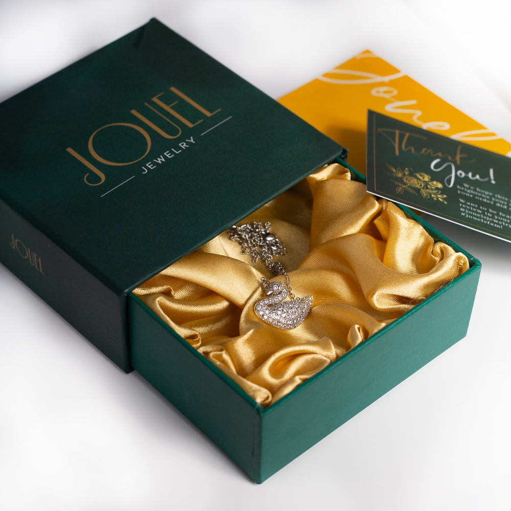 Jouel necklace in branded jewelry box