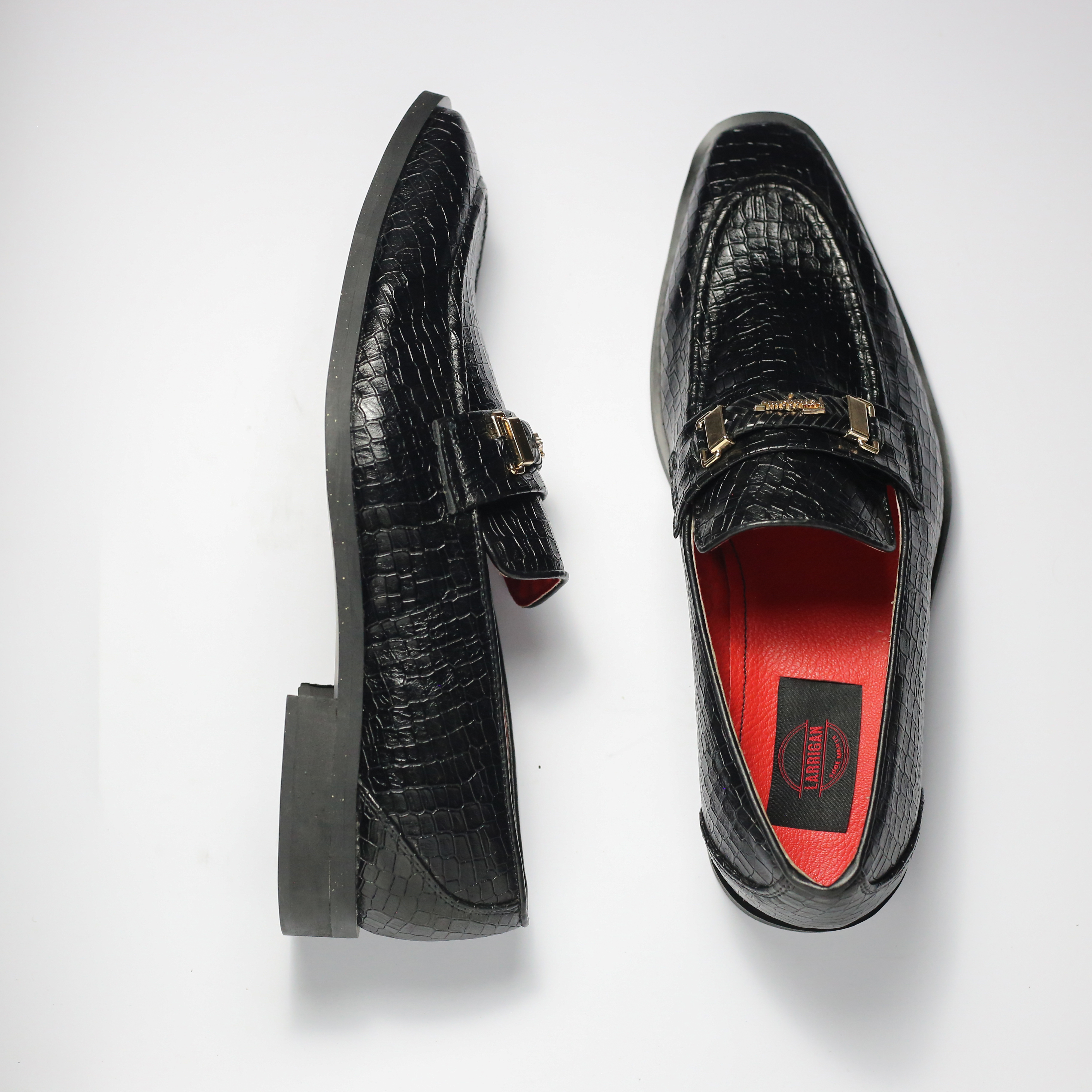 Larrigan black loafers